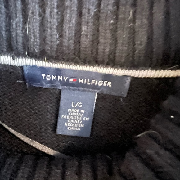 Tommy Hilfiger black fair isle dress. Size Large. - Picture 5 of 11